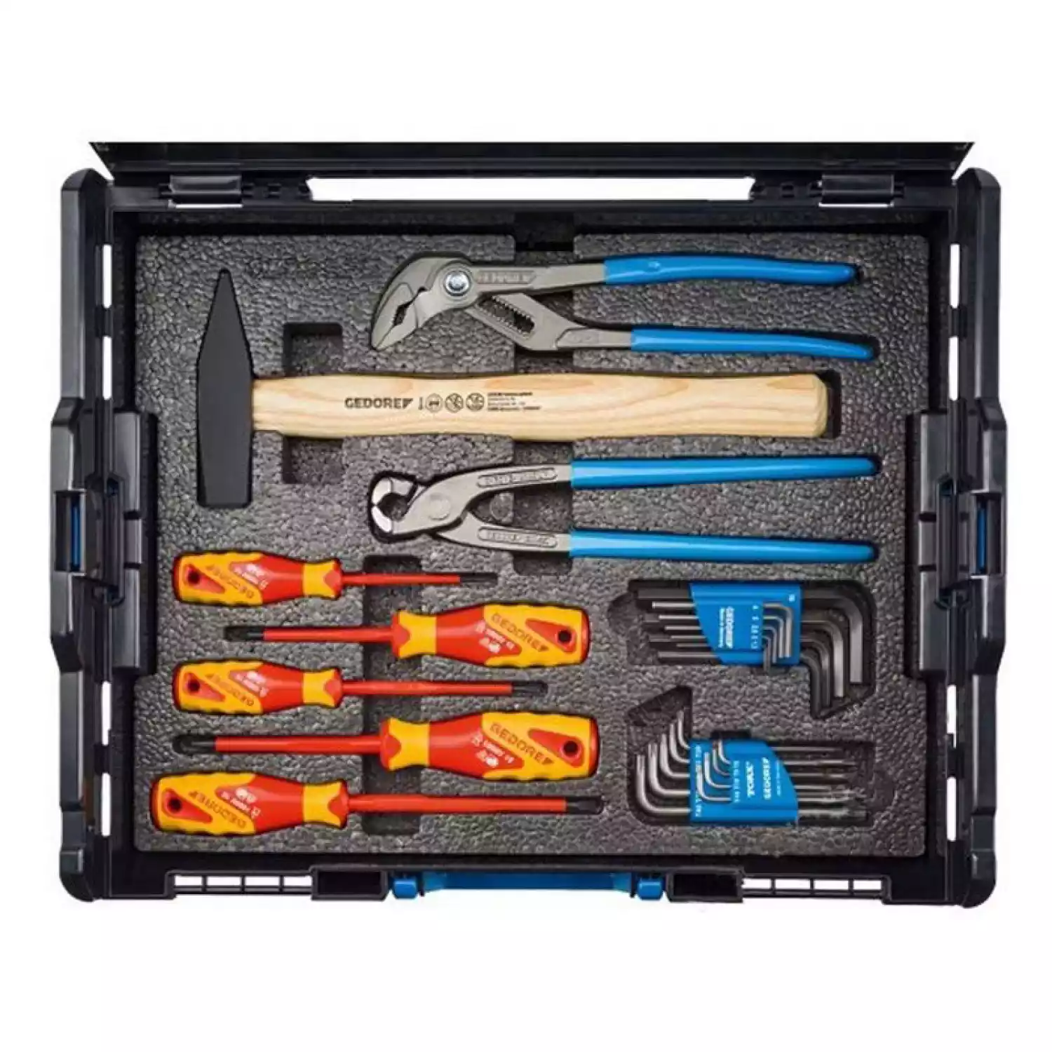 Лазерный уровень Bosch GCL 2-50 C+RM2+BM 3 clip L-Boxx+GEDORE set (0.615.994.0KH) - 4