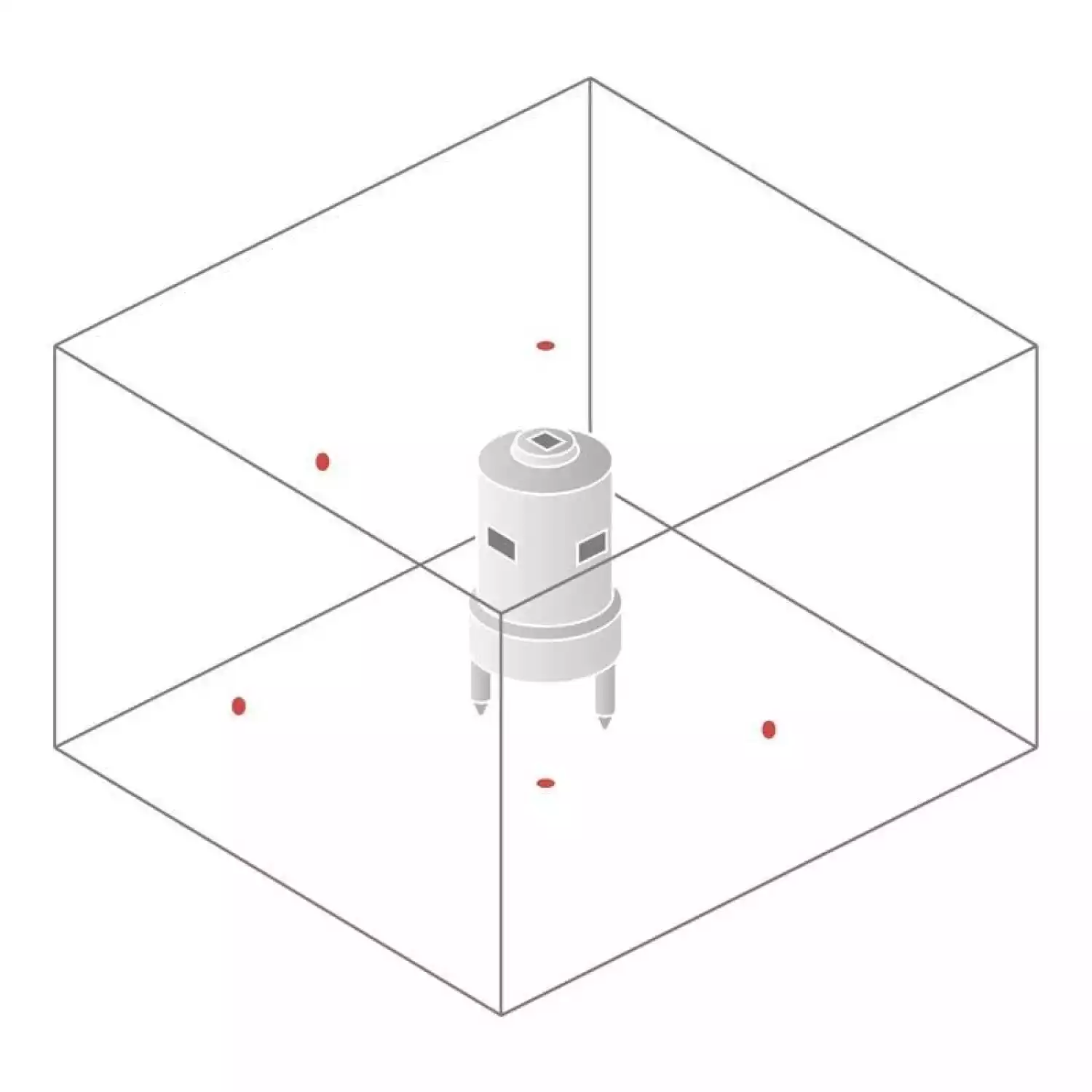 Лазерный уровень Bosch GPL 5 Professional (0.601.066.200) - 3