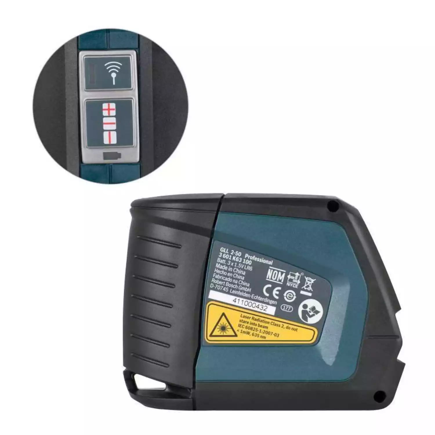 Лазерный нивелир Bosch GLL 2-50 Professional (0.601.063.104) - 2
