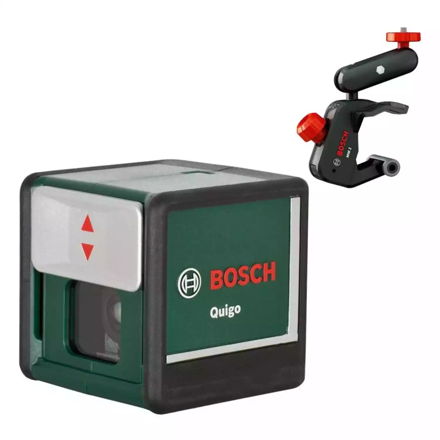 Лазерный уровень BOSCH Quigo III с держателем MM2 - 1
