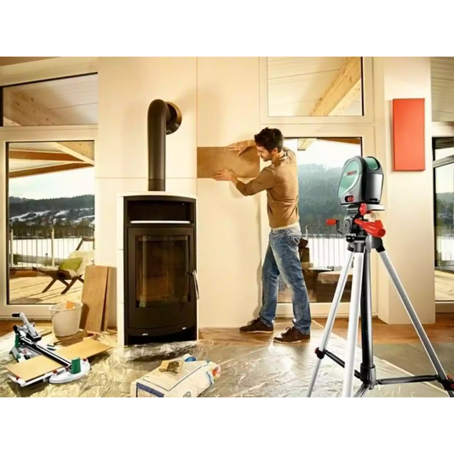 Лазерный нивелир Bosch UniversalLevel 3 SET (0.603.663.901) - 5