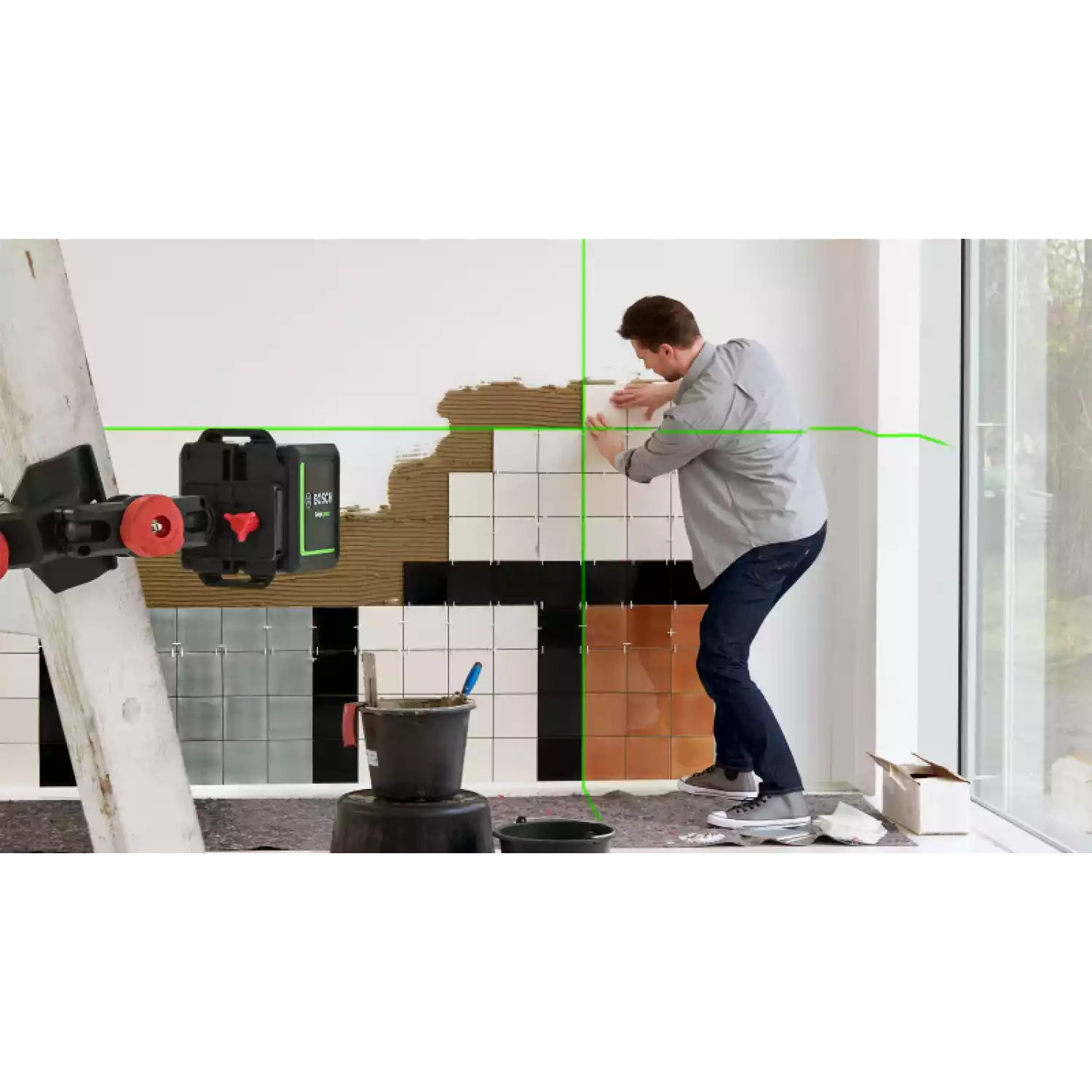 Лазерный нивелир Bosch Quigo green (0.603.663.C00) - 8