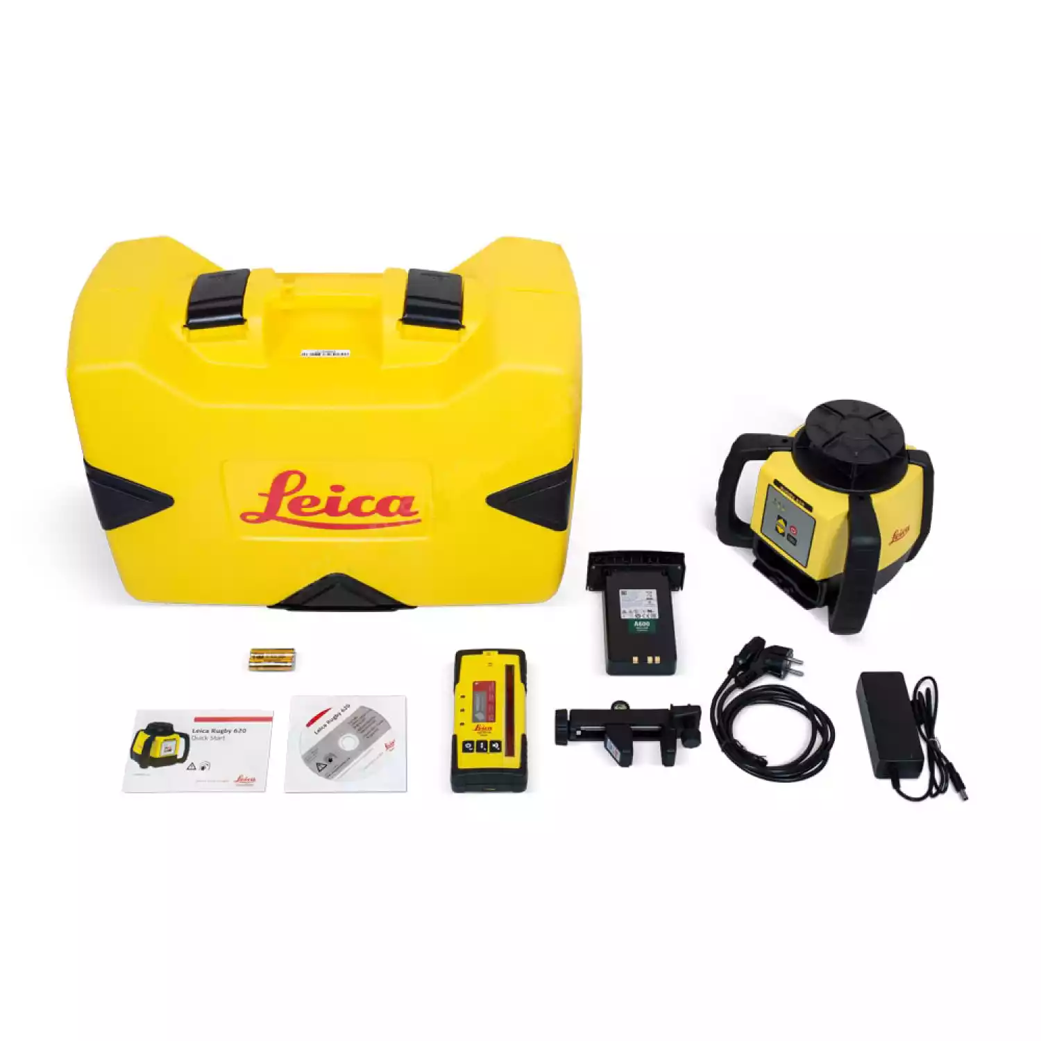 Ротационный нивелир Leica Rugby 610 комплект - 5