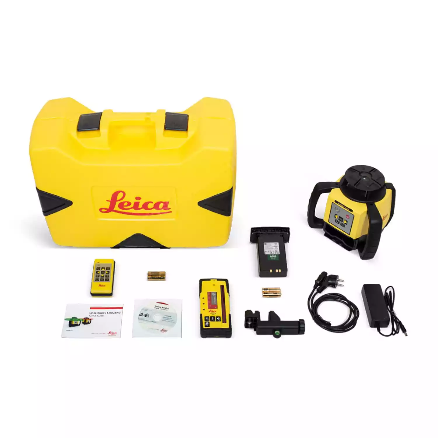 Ротационный нивелир Leica Rugby 640 комплект - 5