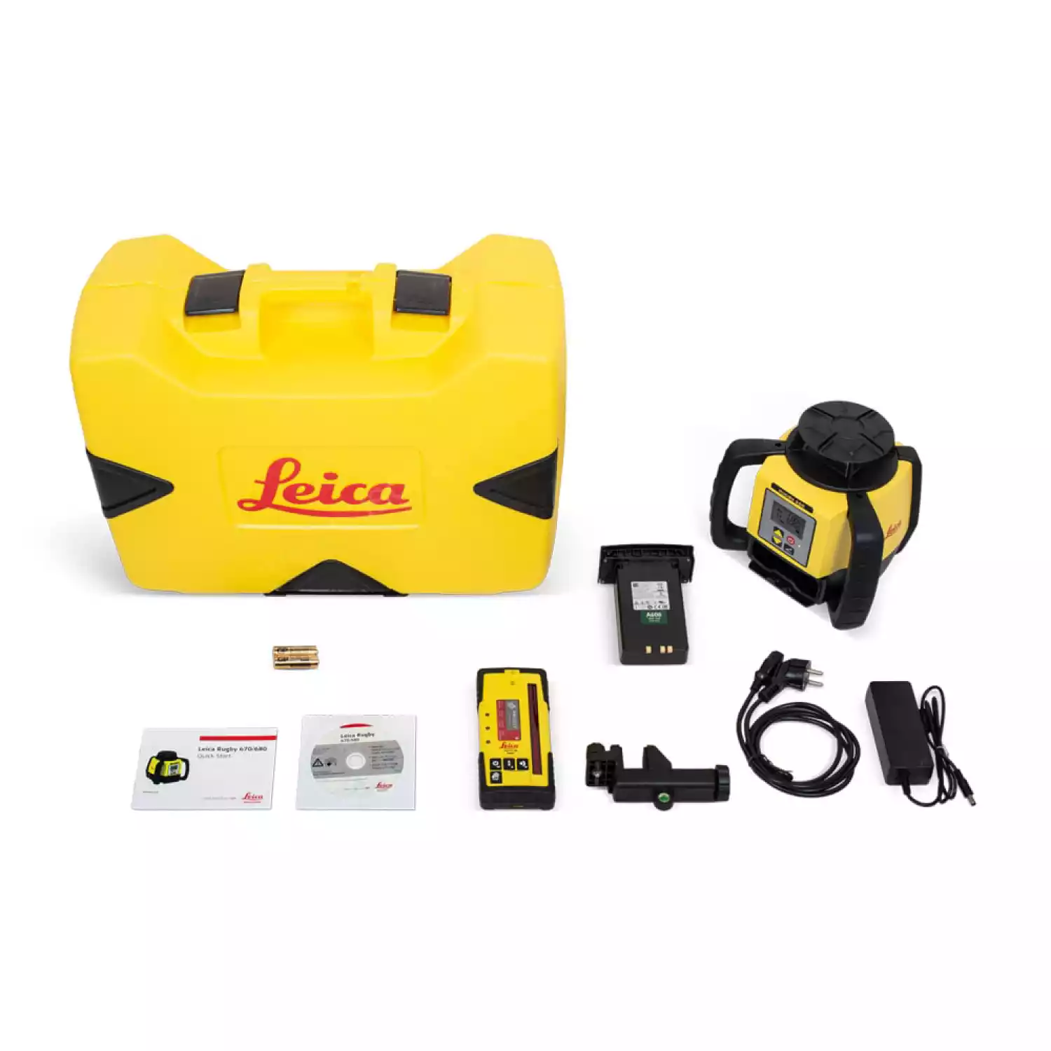 Ротационный нивелир Leica Rugby 680 комплект - 5