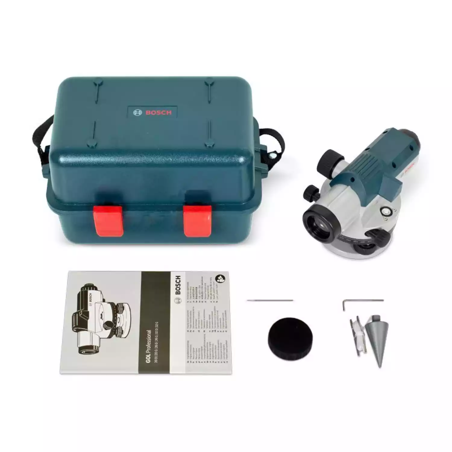 Комплект оптический нивелир Bosch GOL 26D штатив рейка - 3 в 1 - 7
