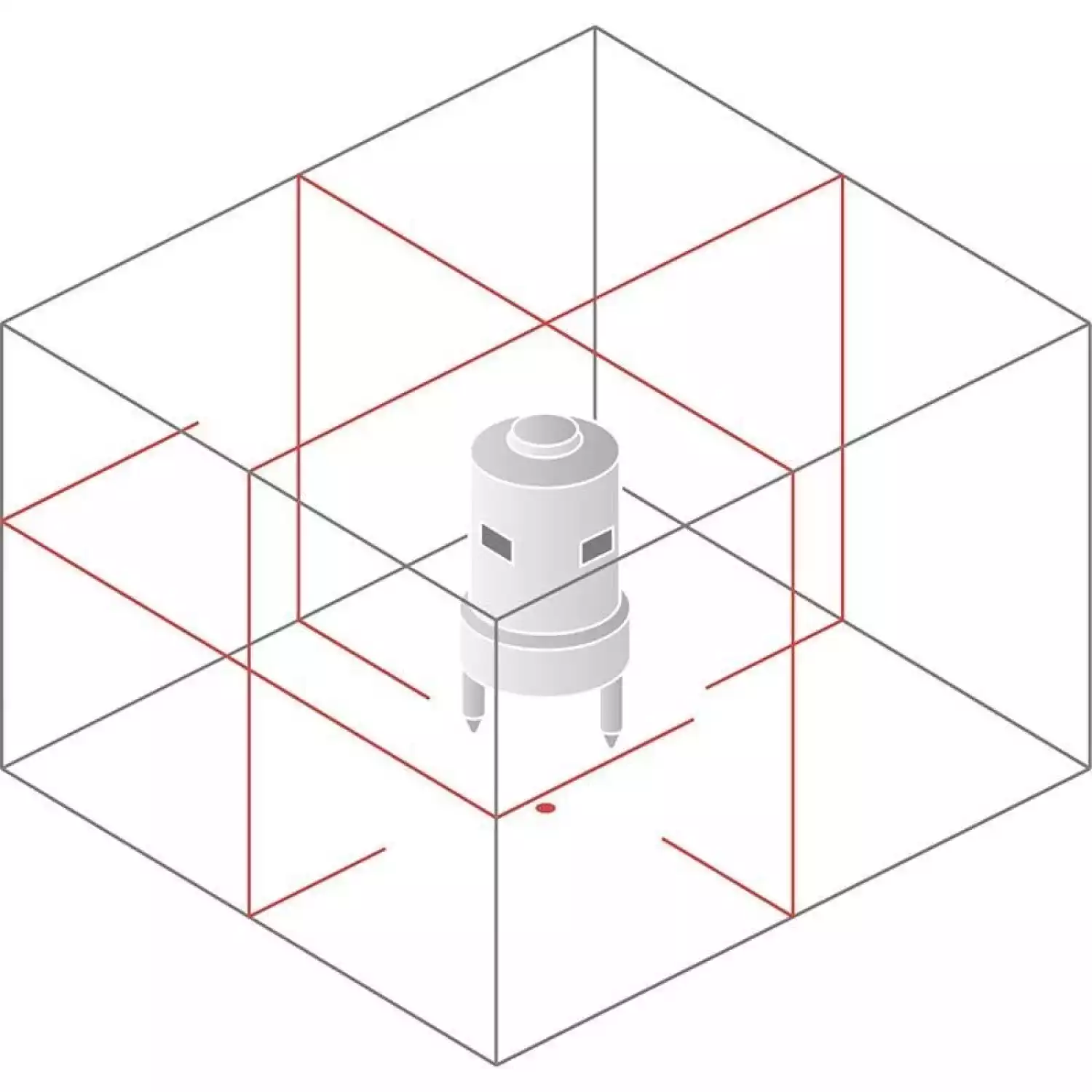Лазерный нивелир NEDO X-Liner4 - 3