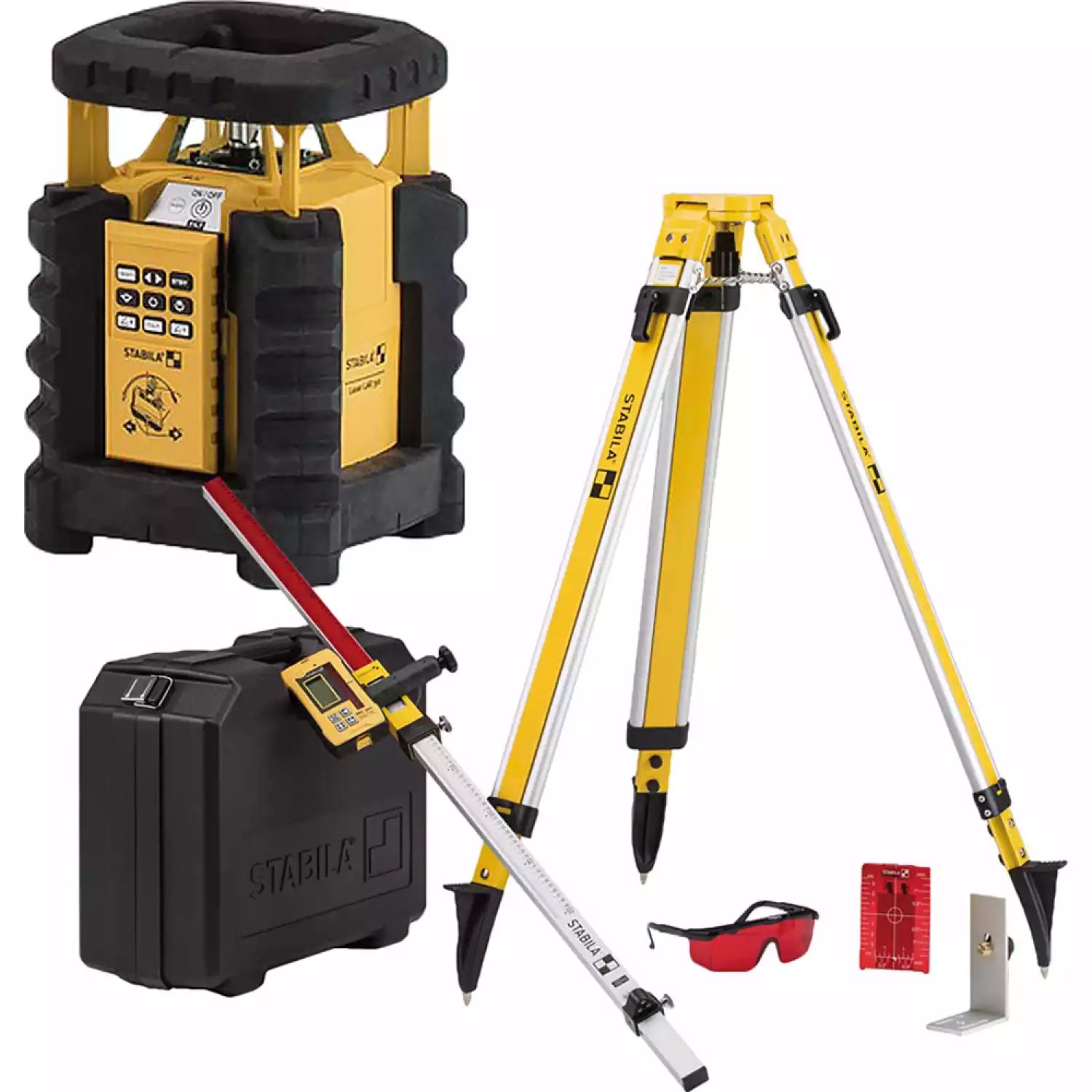 Ротационный нивелир STABILA LAR 350+штатив BST-S+рейка NL - 1