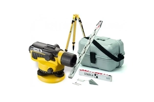 Оптический нивелир STABILA OLS 26 + штатив BST-S + рейка TNL 500