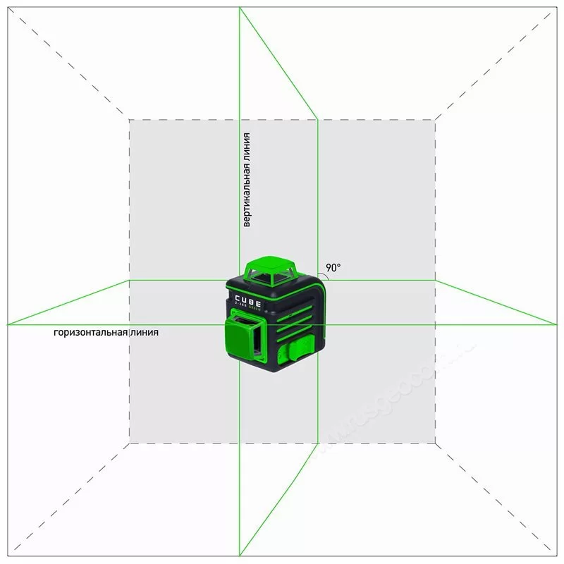Лазерный уровень ADA Cube 2-360 Green Ultimate Edition - 2