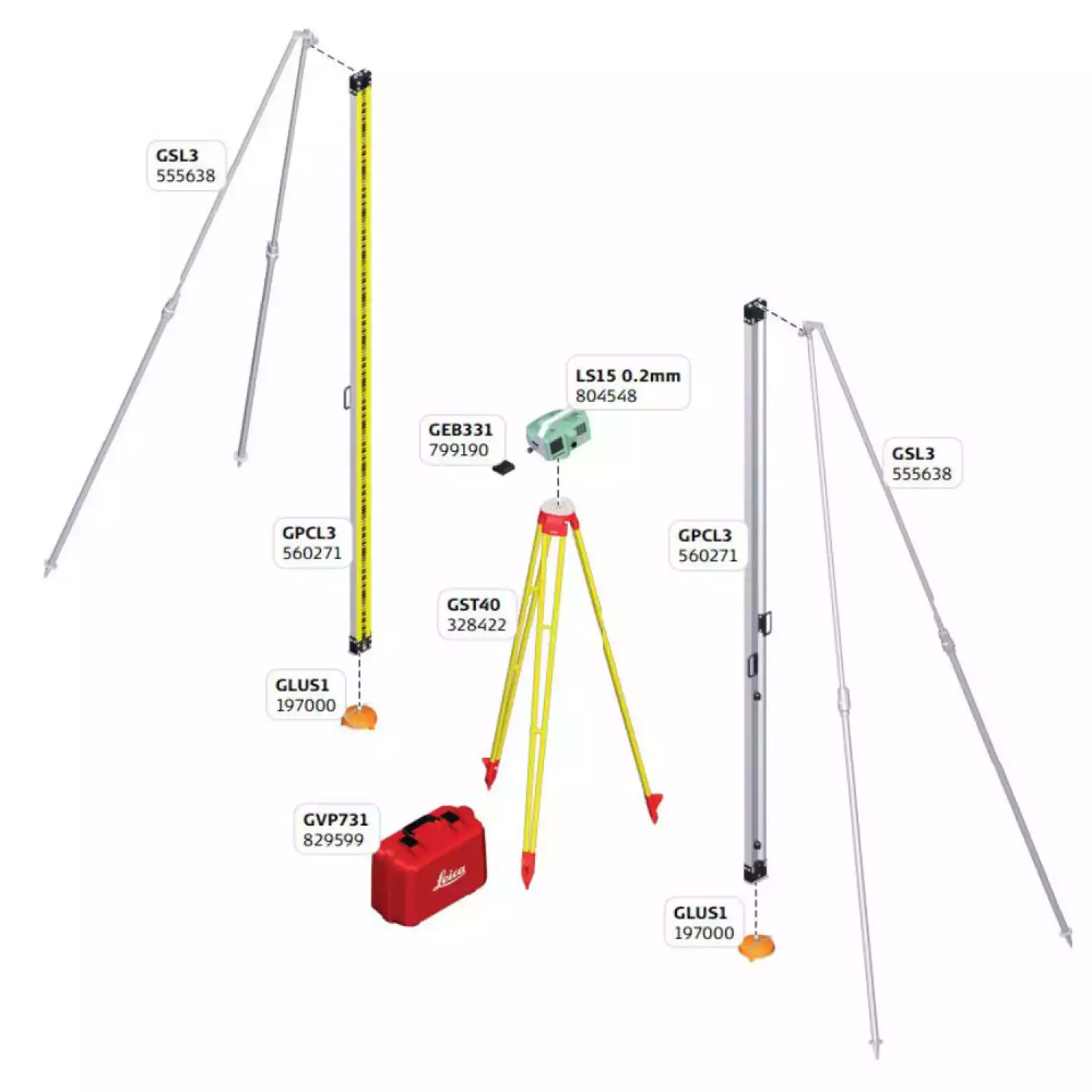 Цифровой нивелир Leica LS10 (0.3 мм) (спецкомплект 2021) - 8