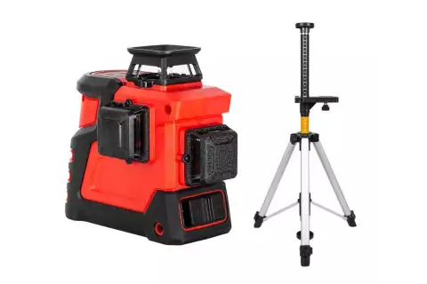 Лазерный уровень RGK PR-3R + штанга-упор RGK CG-2