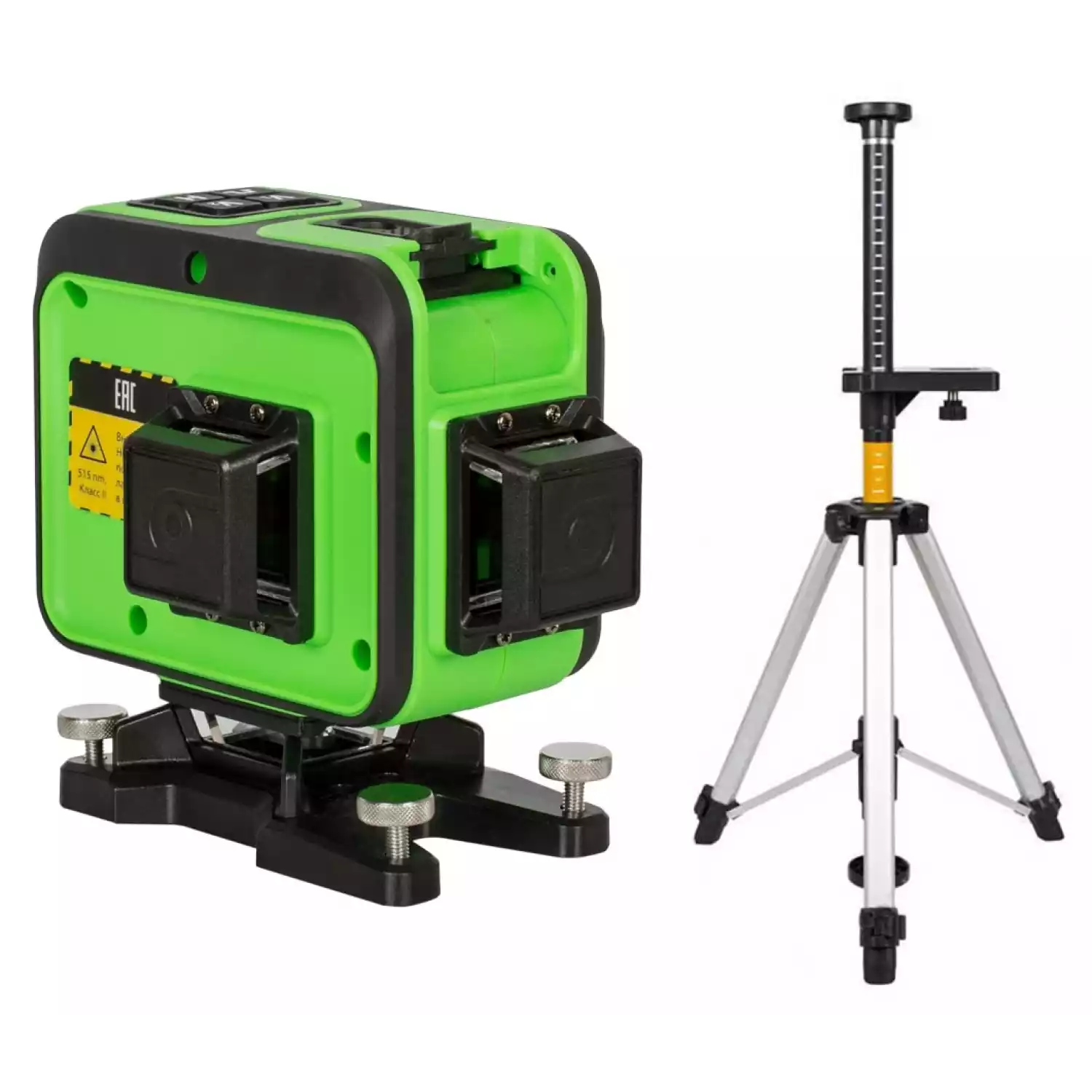 Лазерный уровень RGK PR-38G + штанга-упор RGK CG-2 - 1