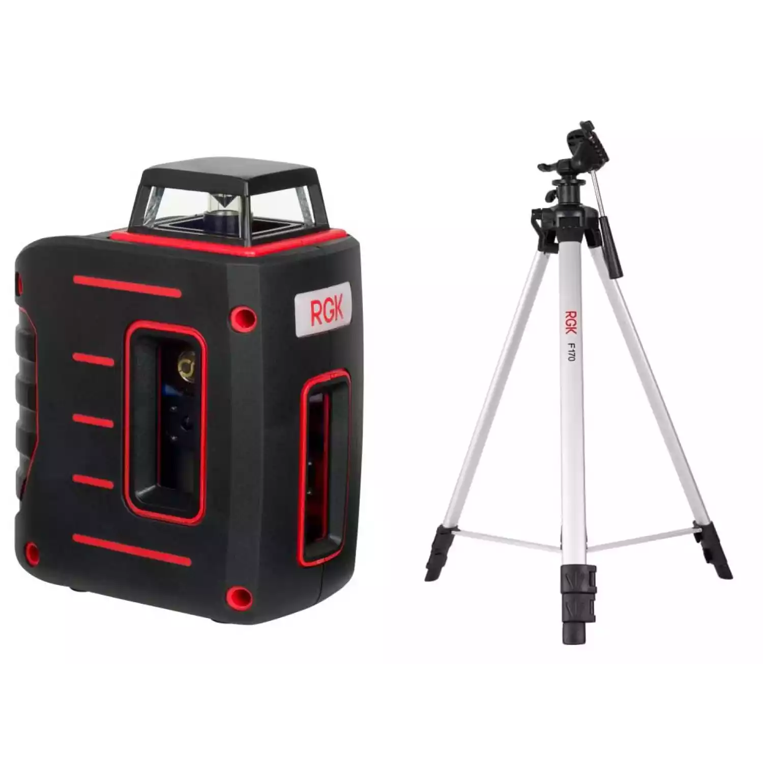 Лазерный уровень RGK LP-52 + штатив RGK F170 - 1