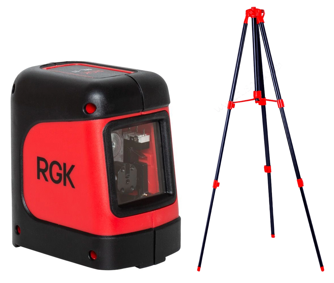 Лазерный уровень RGK ML-11 + штатив AMO A160 - 1
