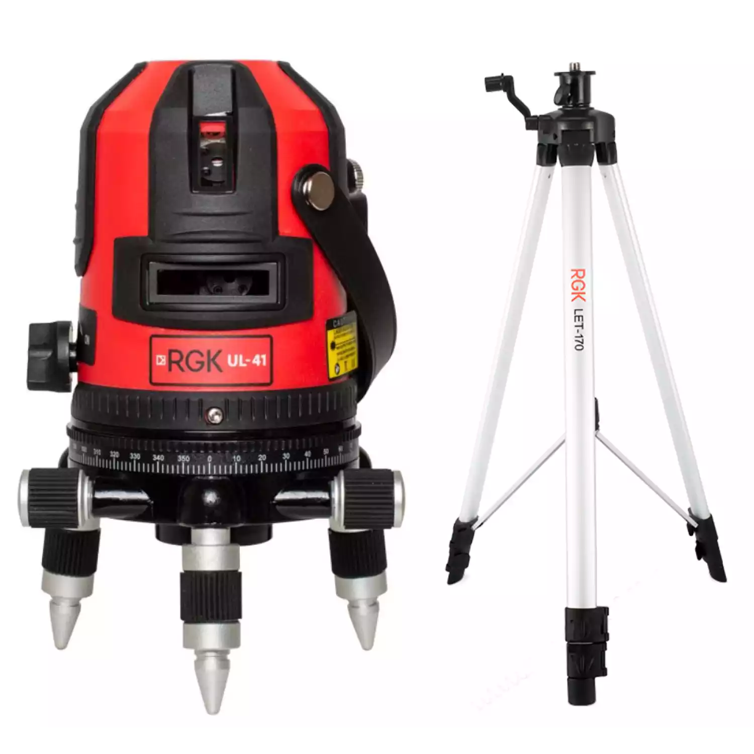 Лазерный уровень RGK UL-41 + штатив RGK LET-170 - 1