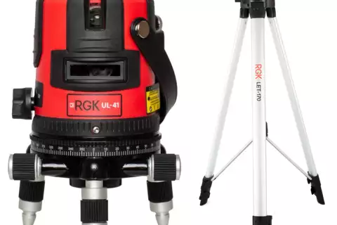 Лазерный уровень RGK UL-41 + штатив RGK LET-170