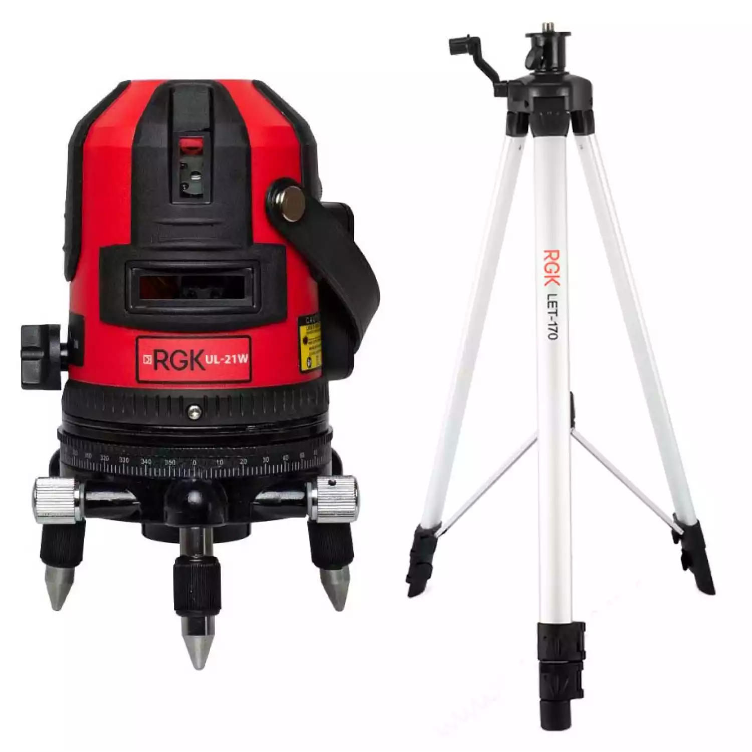 Лазерный уровень RGK UL-21W + штатив RGK LET-170 - 1