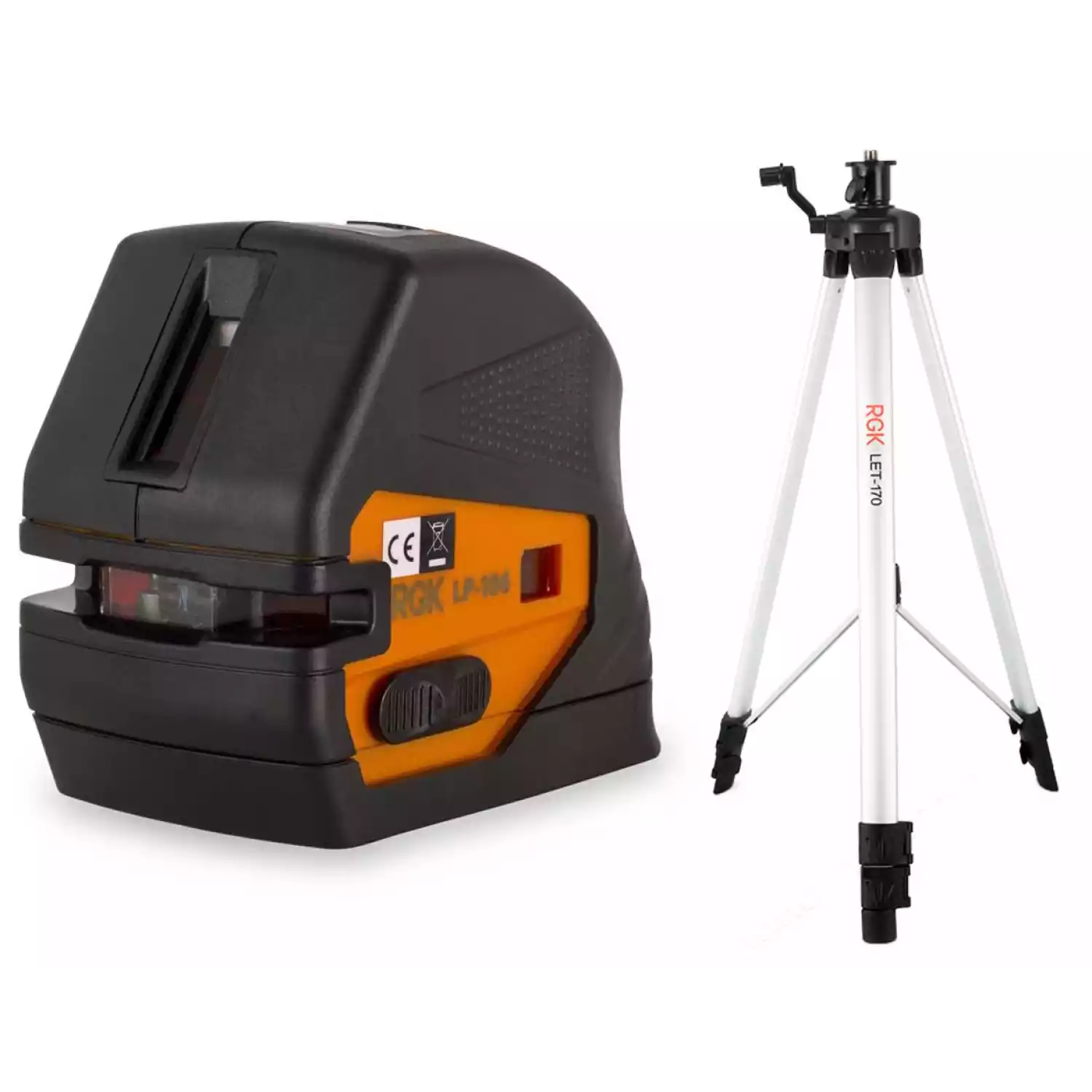 Лазерный уровень RGK LP-106 + штатив RGK LET-170 - 1