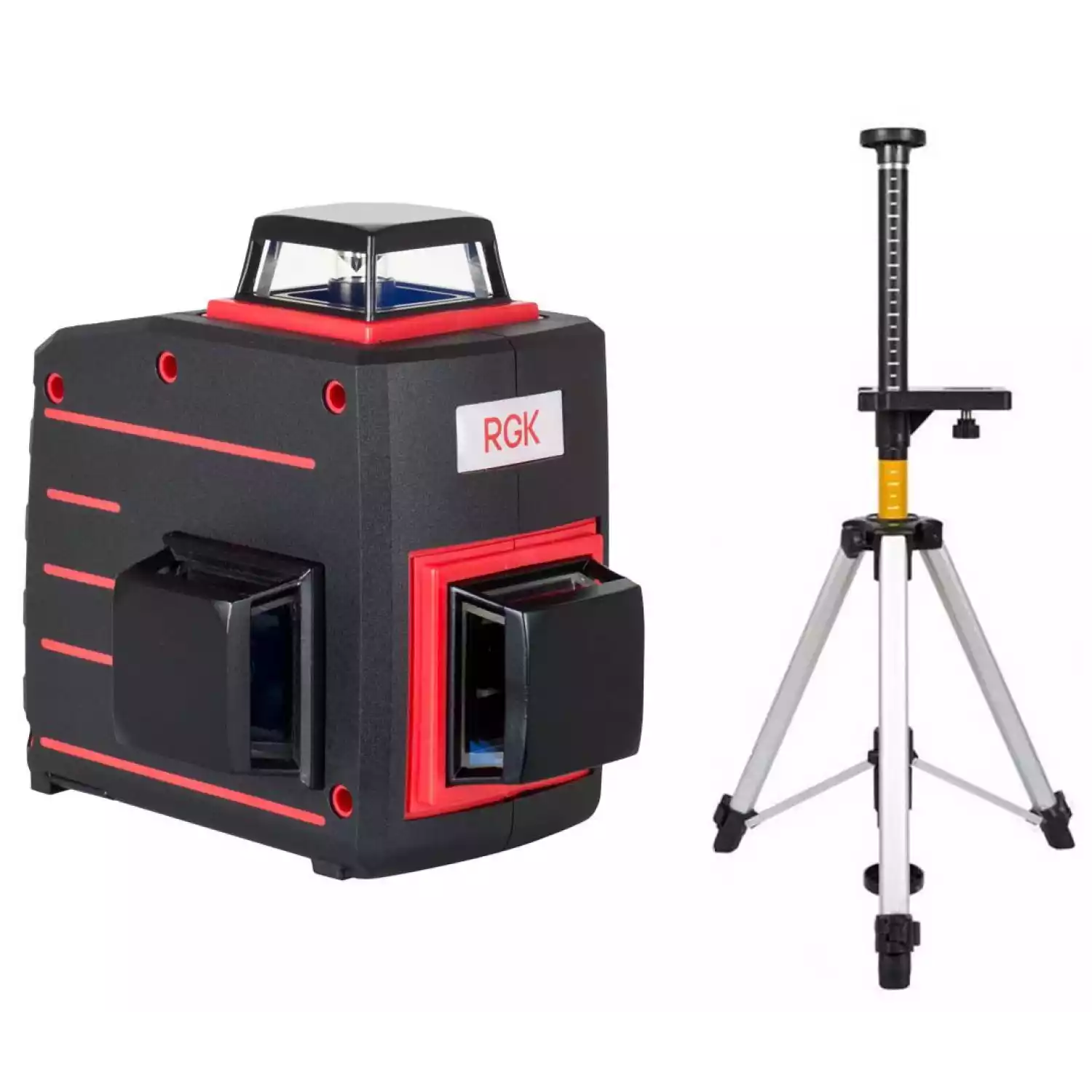 Лазерный уровень RGK PR-3A + штанга-упор RGK CG-2 - 1