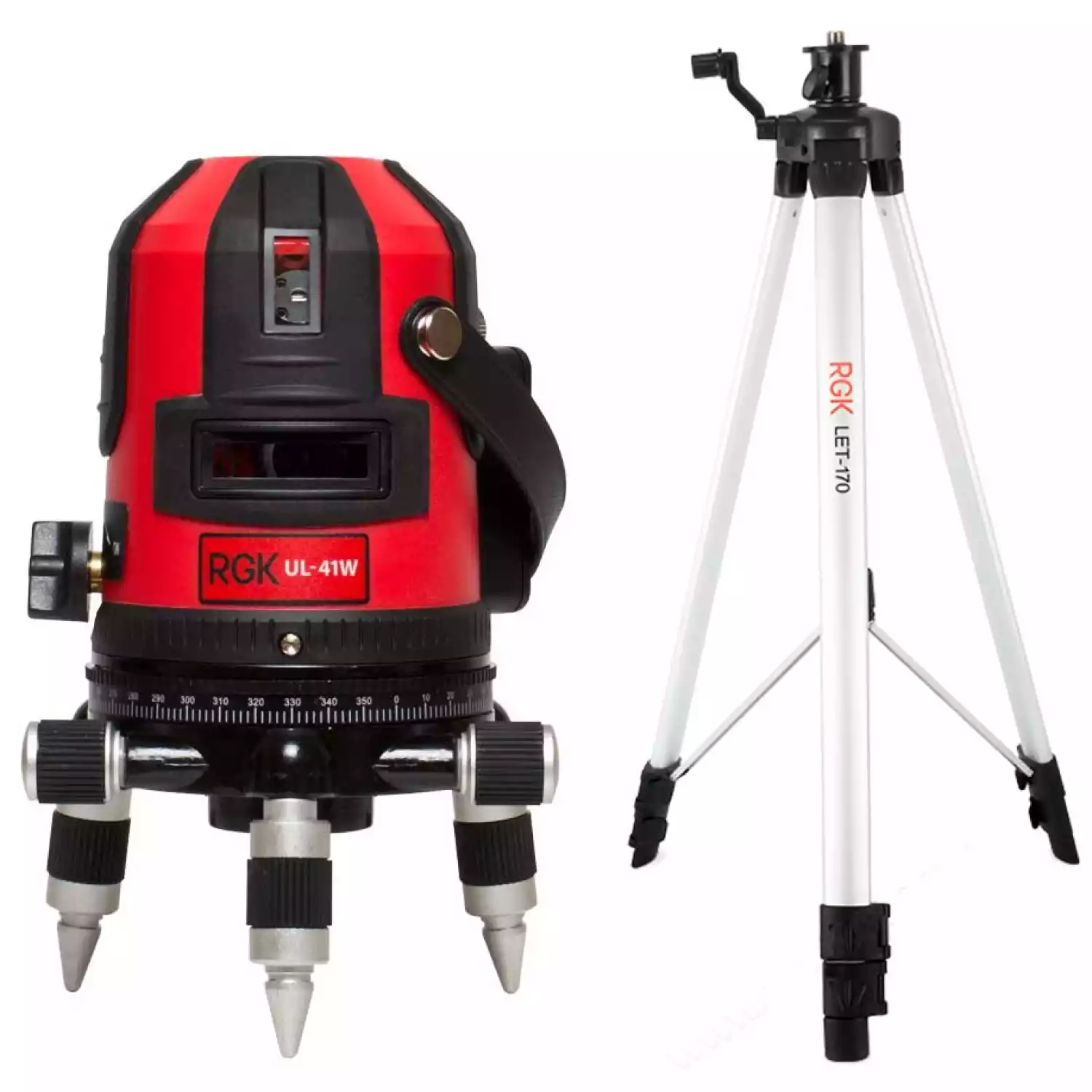 Лазерный уровень RGK UL-41W + штатив RGK LET-170 - 1