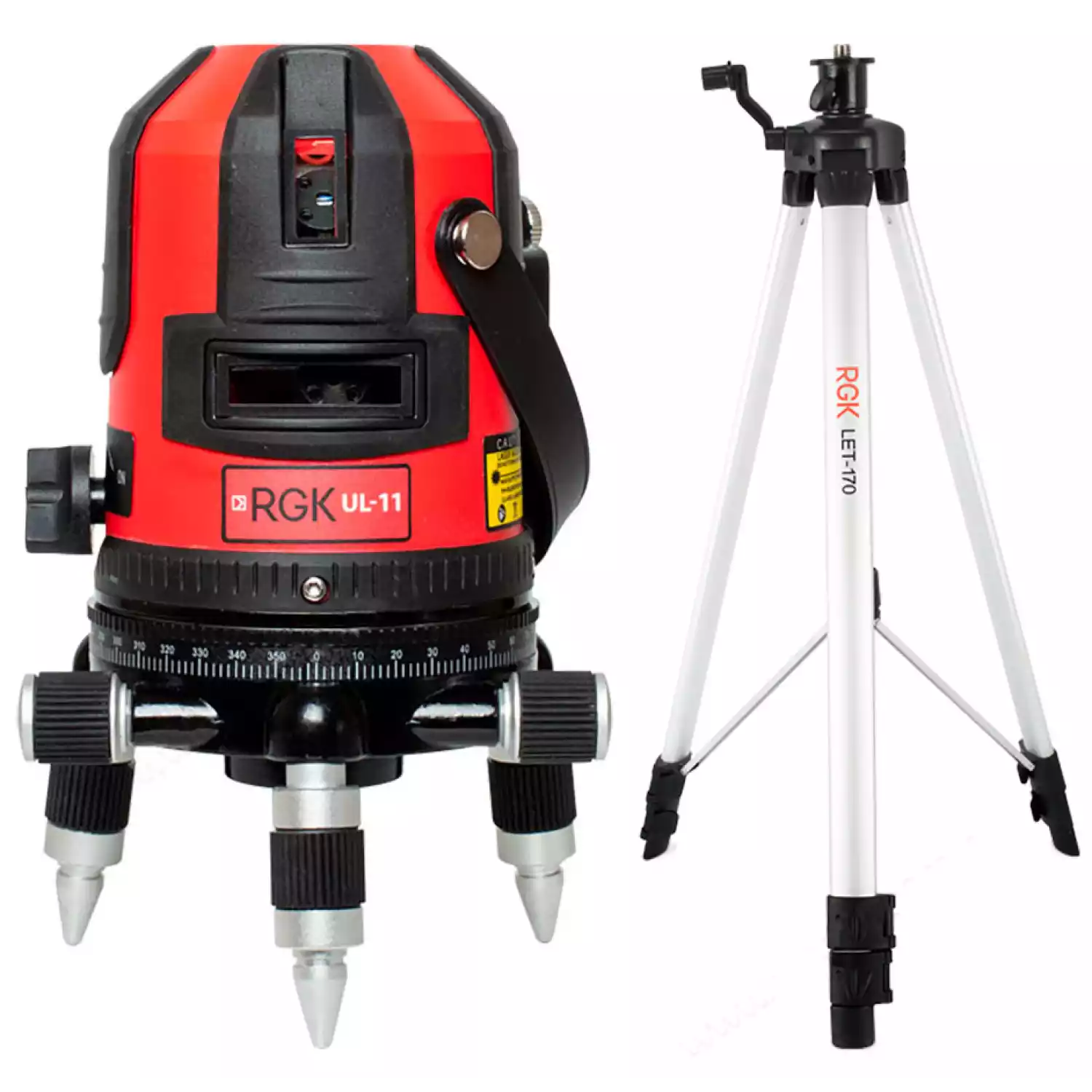 Лазерный уровень RGK UL-11 + штатив RGK LET-170 - 1