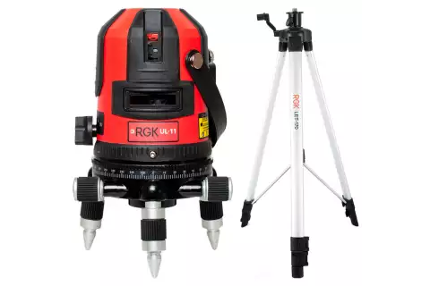 Лазерный уровень RGK UL-11 + штатив RGK LET-170