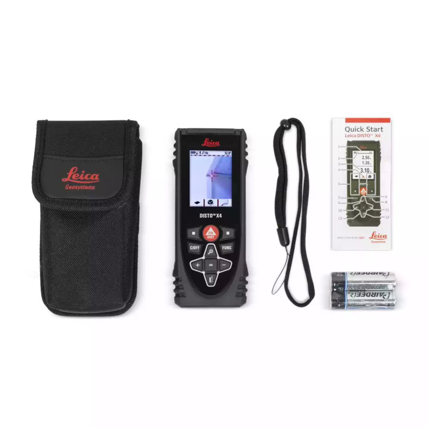 Лазерный дальномер Leica Disto X4 - 5