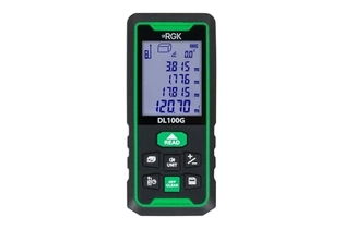 Лазерный дальномер RGK DL50G - зеленый луч