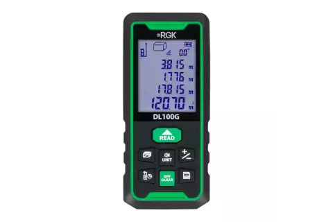 Лазерный дальномер RGK DL50G - зеленый луч