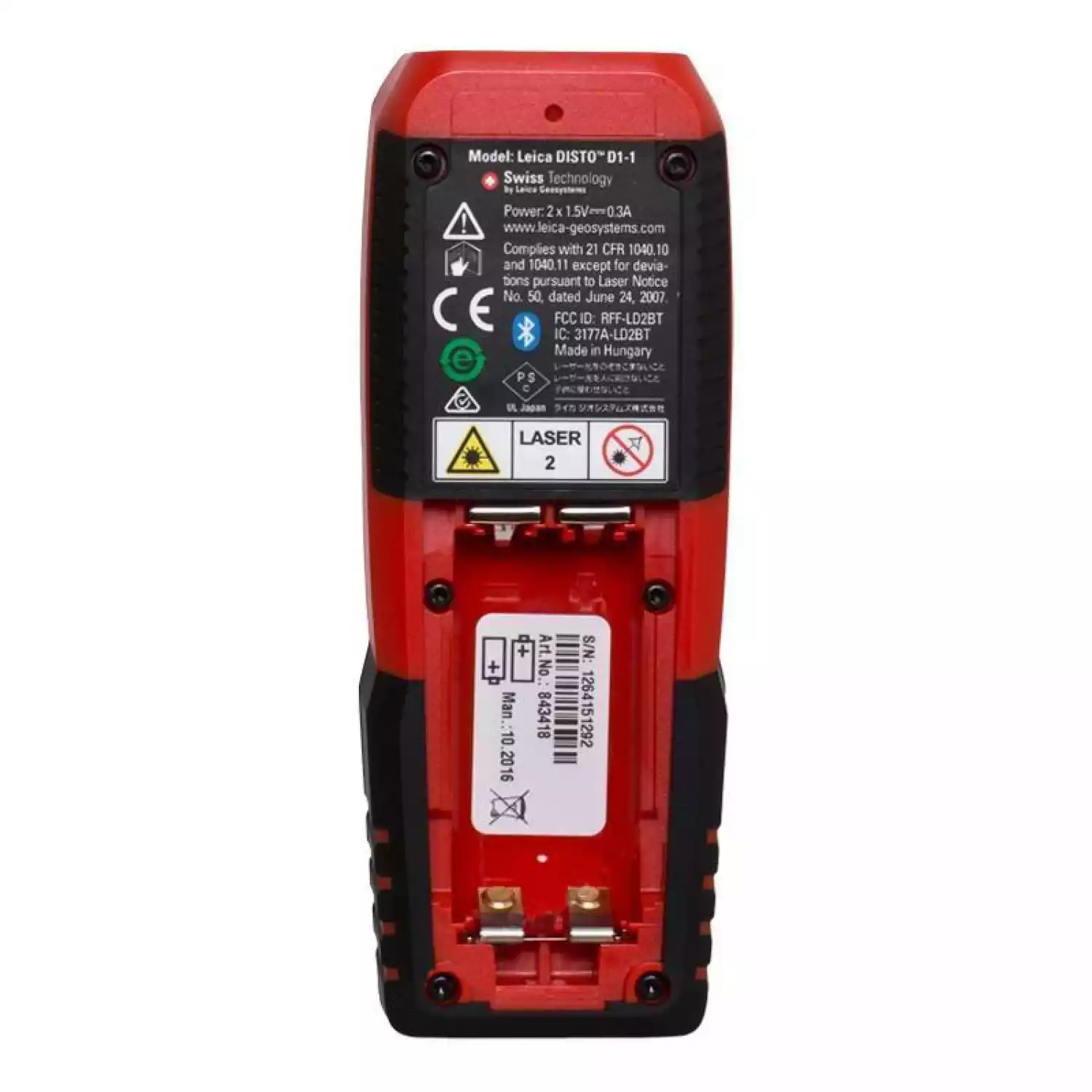 Лазерный дальномер Leica DISTO D1 - 2