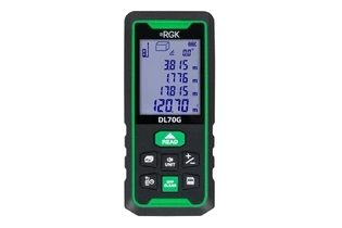 Лазерный дальномер RGK DL70G - зеленый луч