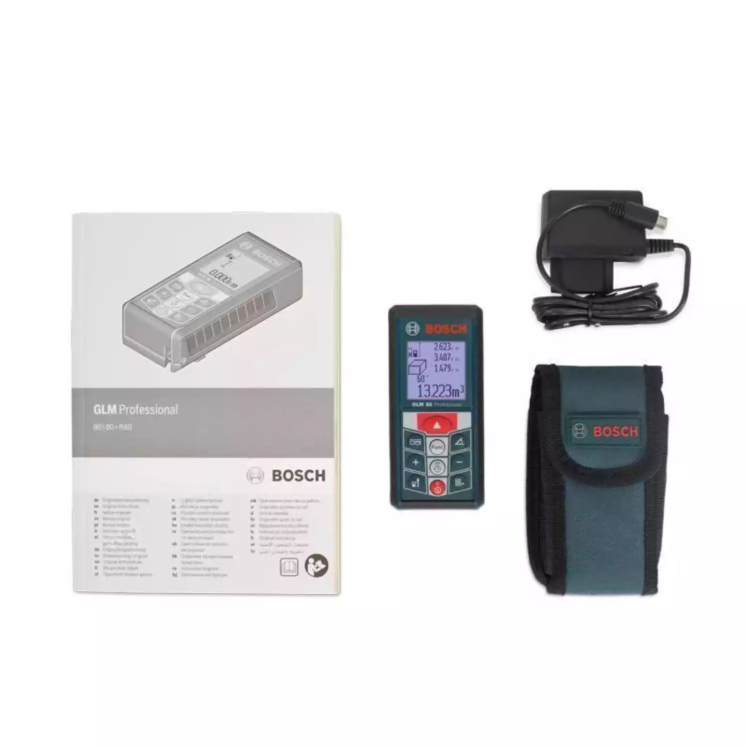 Лазерный дальномер BOSCH GLM 80 Professional (0.601.072.300) - 2