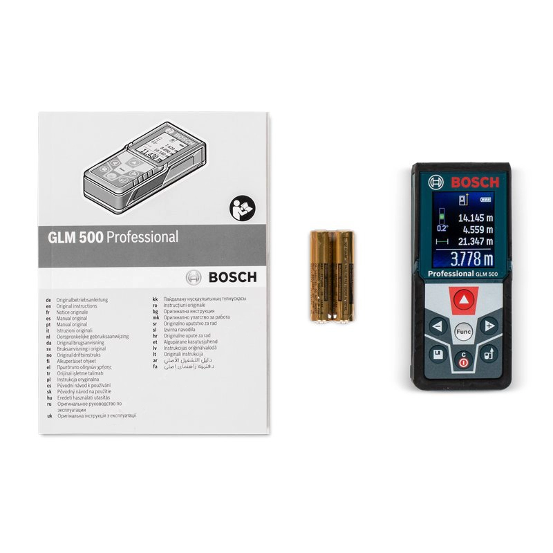 Лазерный дальномер Bosch GLM 500 Professional (0 601 072 H00) - 4