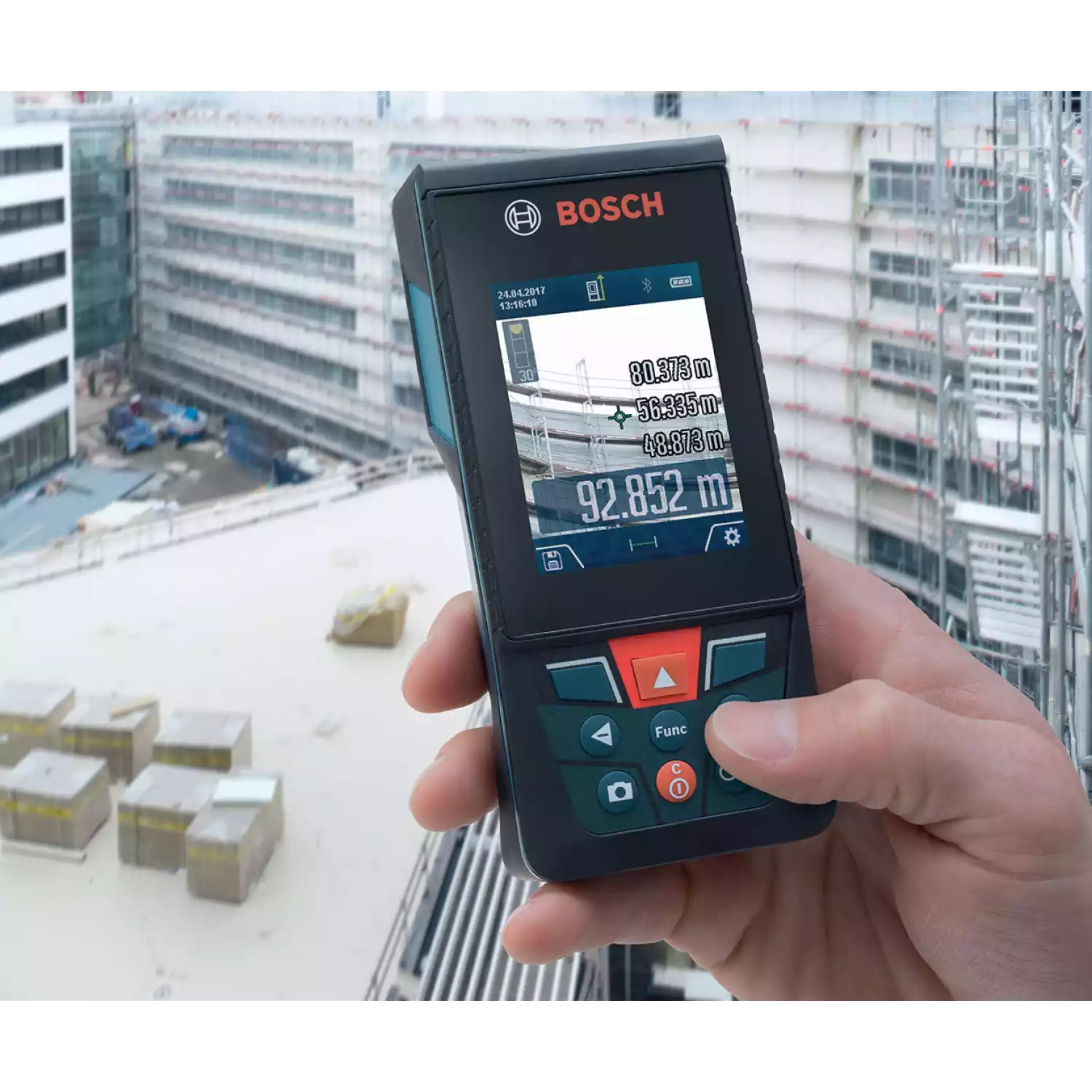 Лазерный дальномер Bosch GLM 120 C (0.601.072.F00) - 6