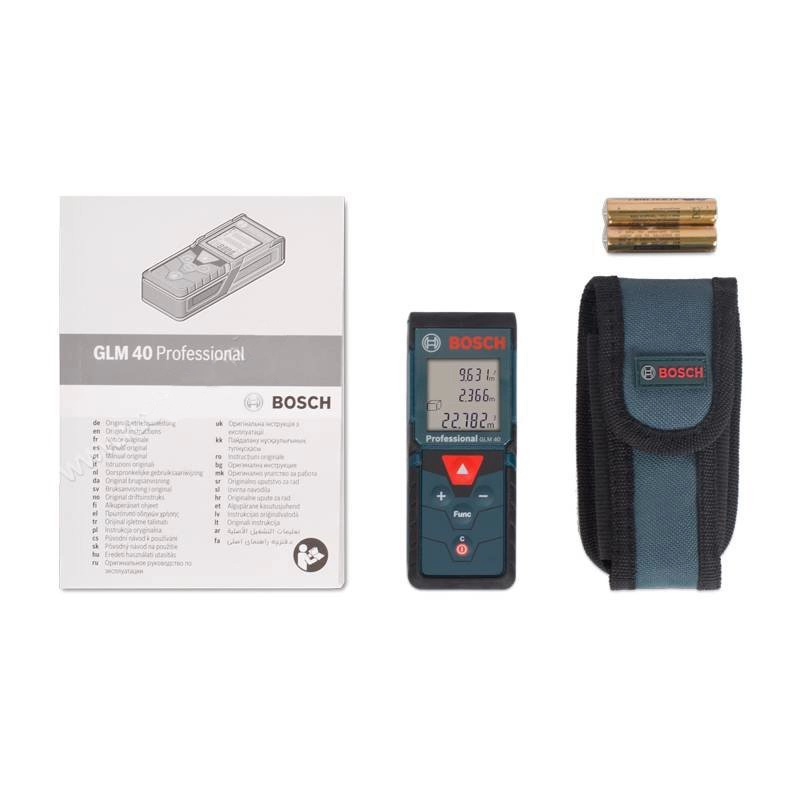 Лазерный дальномер Bosch GLM 40 Professional (0.601.072.900) - 2
