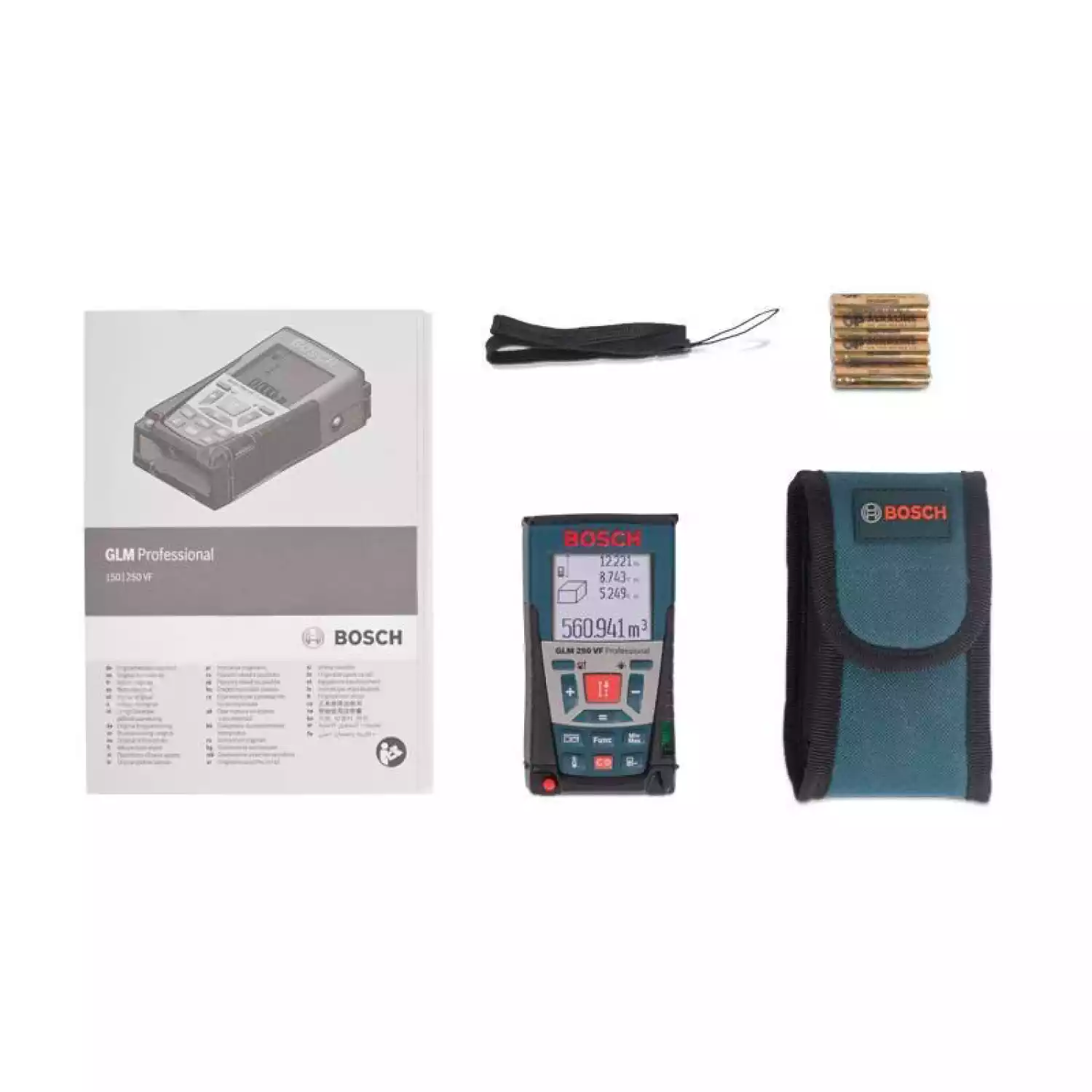 Лазерный дальномер Bosch GLM 250 VF (0.601.072.100) - 3