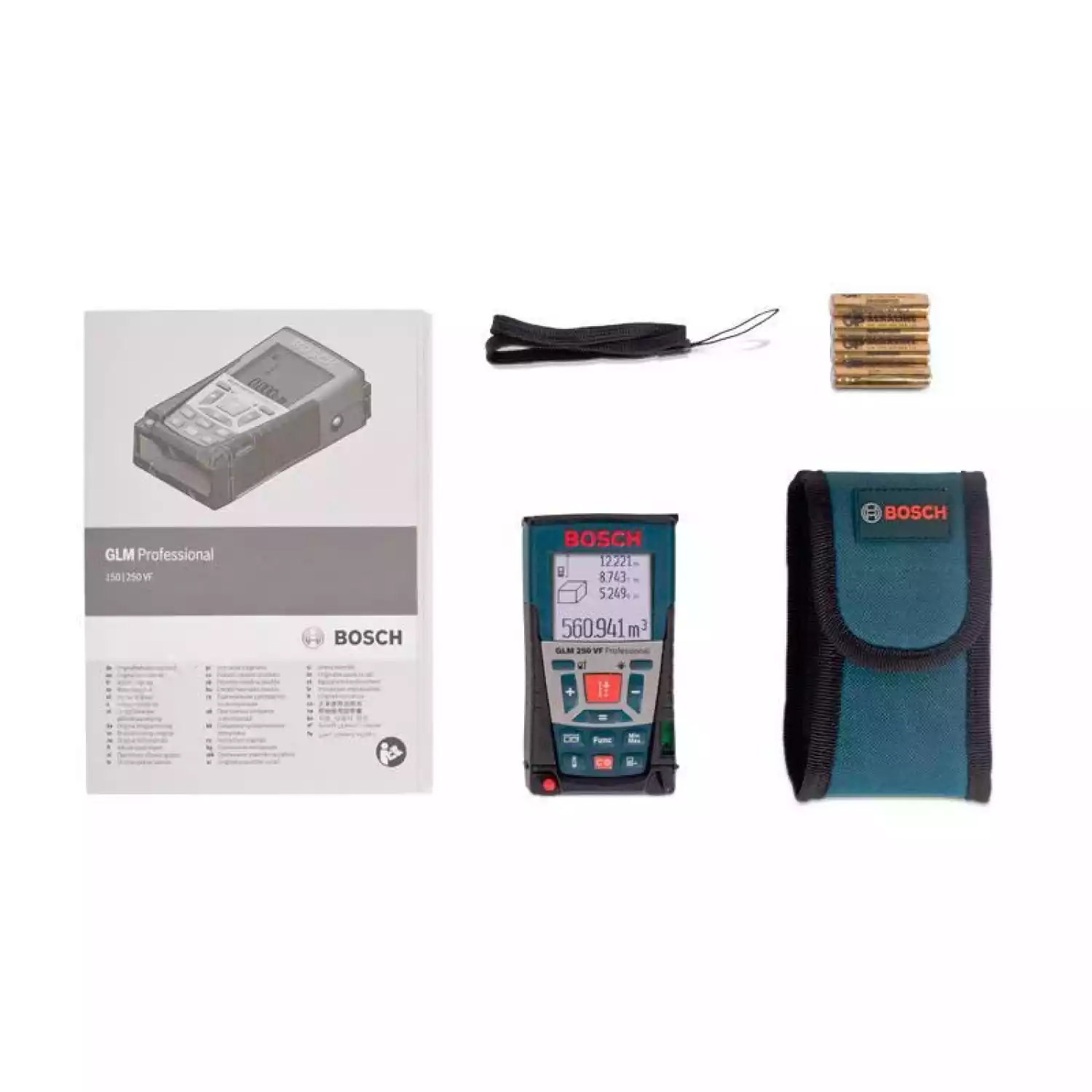 Лазерный дальномер Bosch GLM 250 VF + BT 150 (0.615.994.02J) - 4