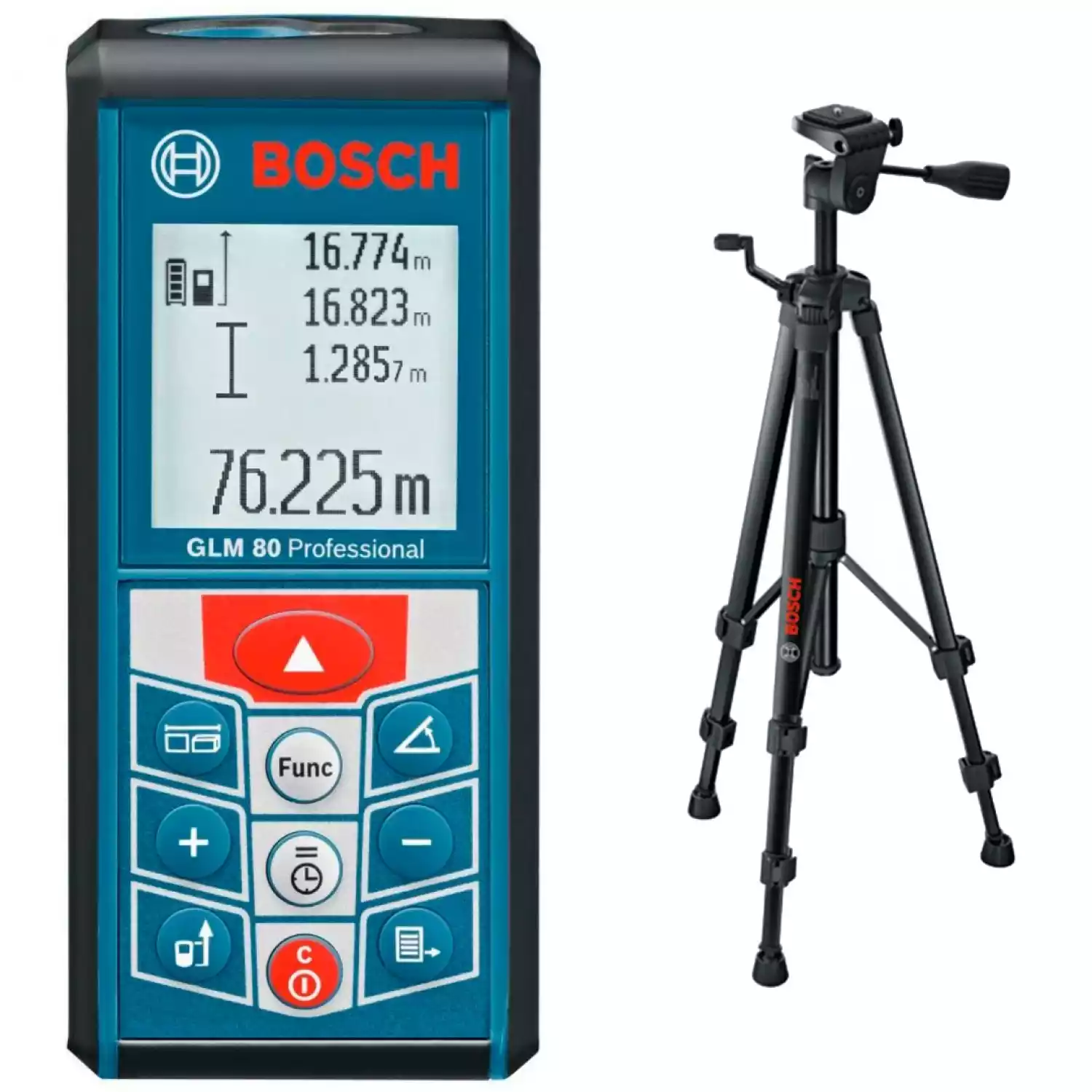 Лазерный дальномер Bosch GLM80 + BT150 (0.615.994.0A1) - 1