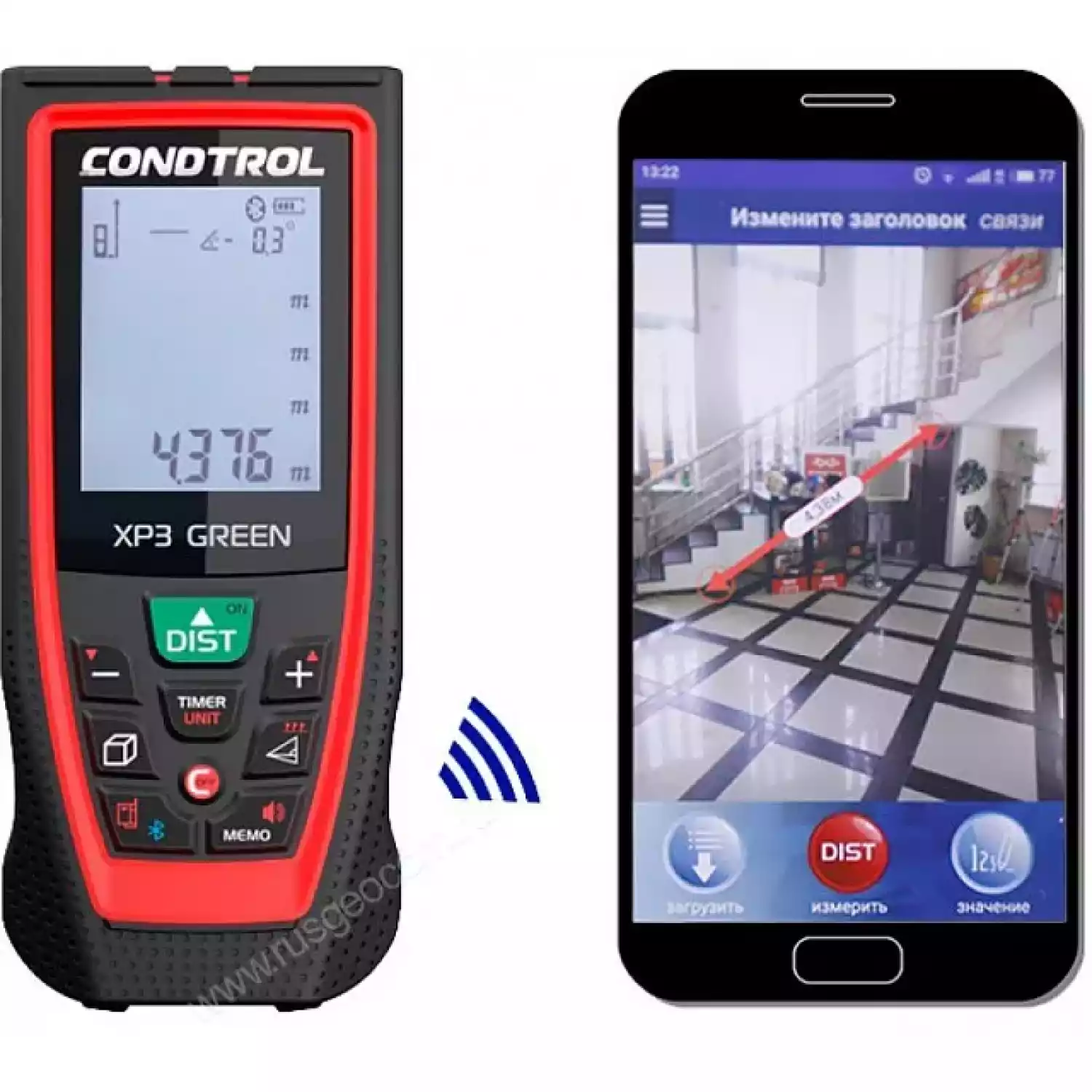 Лазерный дальномер Condtrol XP3 Green - 3