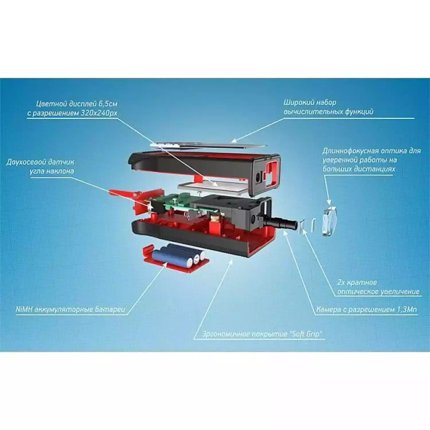 Лазерный дальномер-рулетка CONDTROL XP4 Pro - 3