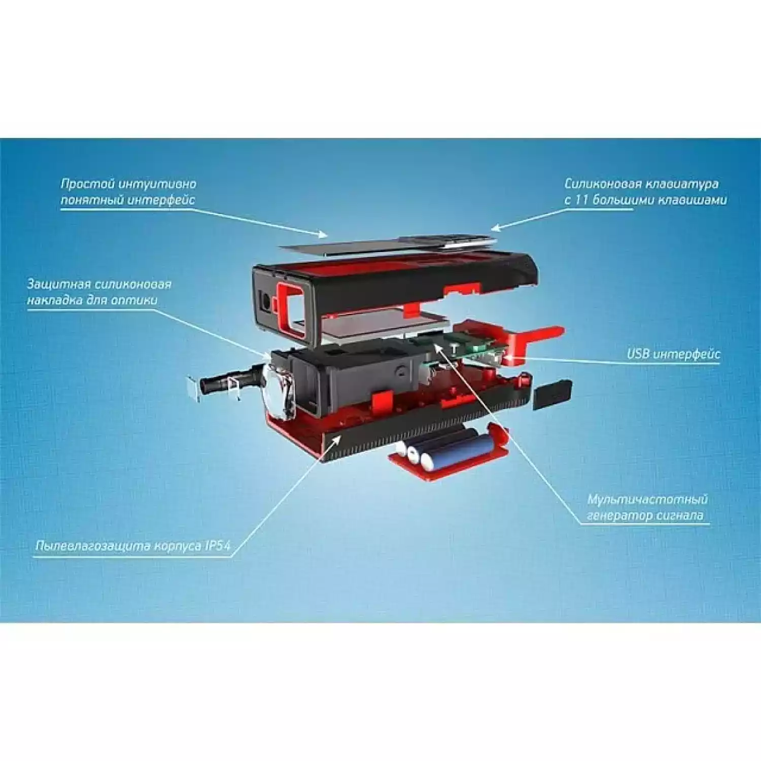 Лазерный дальномер-рулетка CONDTROL XP4 Pro - 2