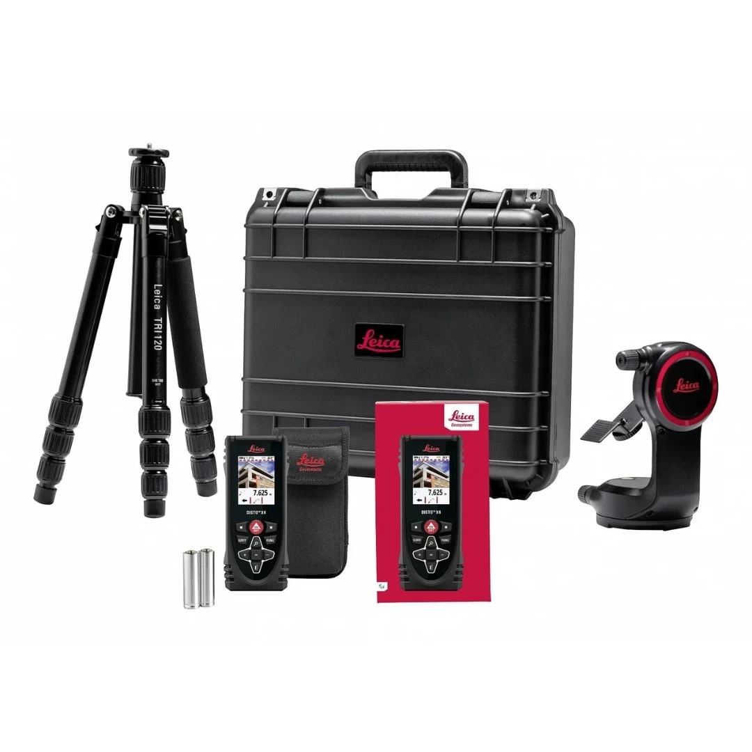 Комплект лазерного дальномера Leica Disto X4 - 1