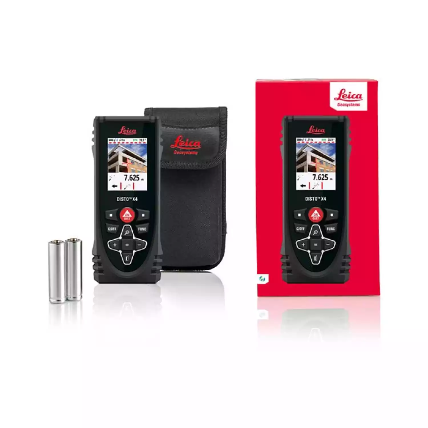 Комплект лазерного дальномера Leica Disto X4 - 5