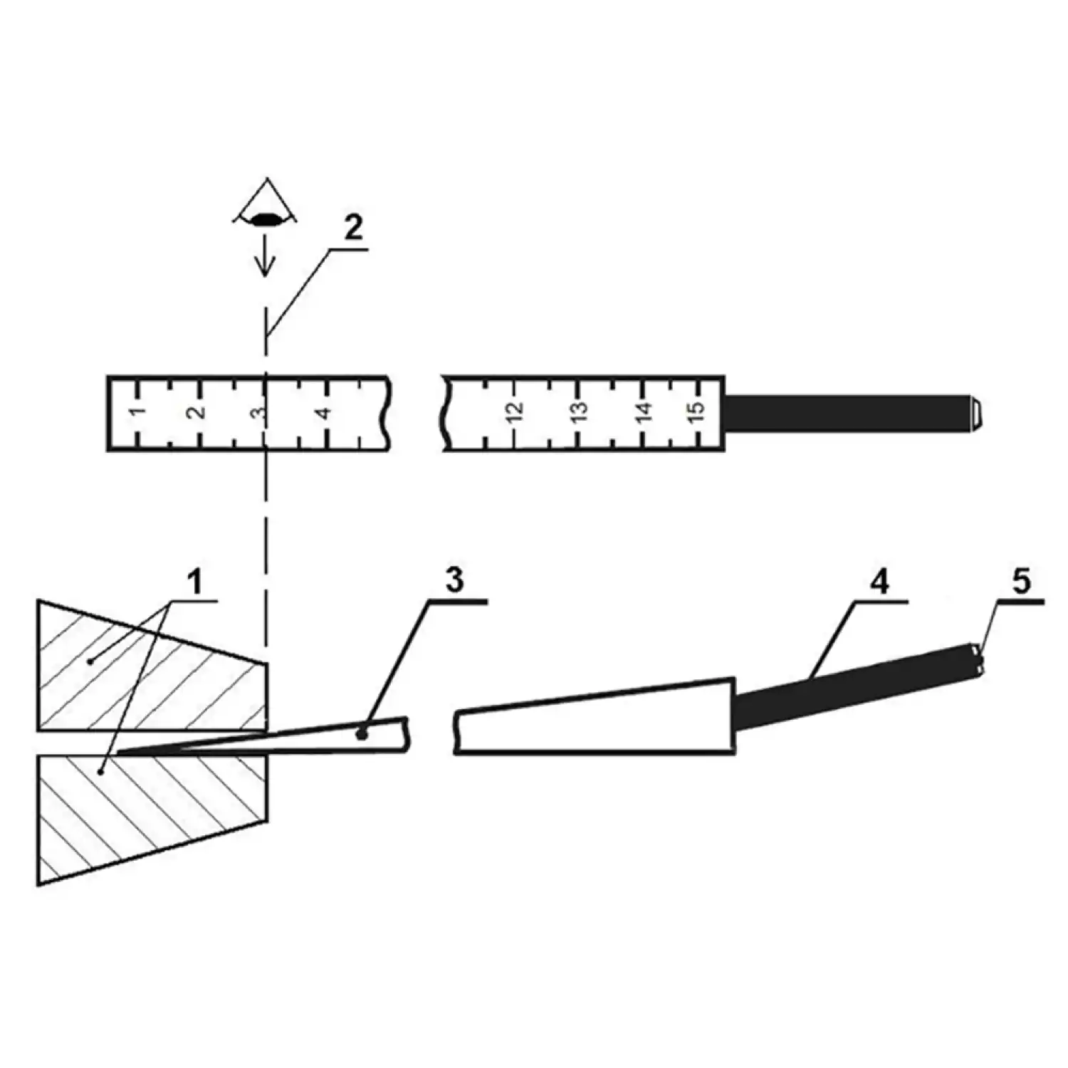Клиновой промерник Анток К-15 - 2