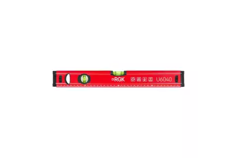 Пузырьковый строительный уровень с магнитом RGK U6040 0,4 м (40 см)