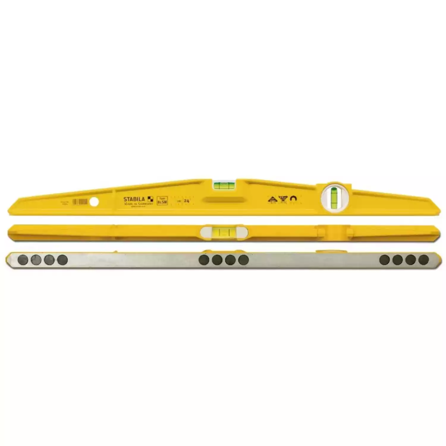 Строительный уровень Stabila 81SM 25 см в чехле на пояс - 2