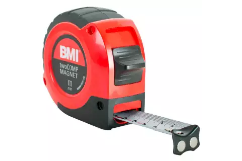 Измерительная рулетка BMI TAPE twoCOMP MAGNETIC 10 M