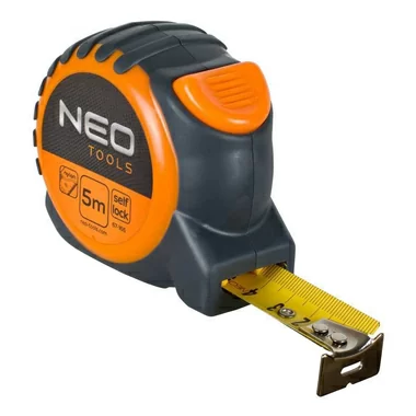 Рулетка Neo 67-165 5м/25мм с фиксатором selflock - 1