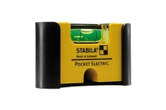 Строительный уровень Stabila Pocket Electric с чехлом на пояс